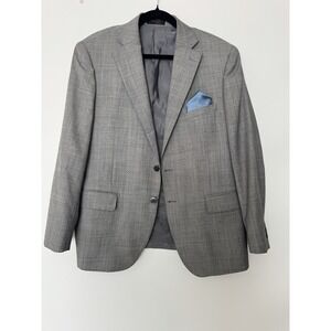 Tiglio Luxe‎ Man's Suit Sanificio Di Biella Vintage Casual Business Sz 42S Wool